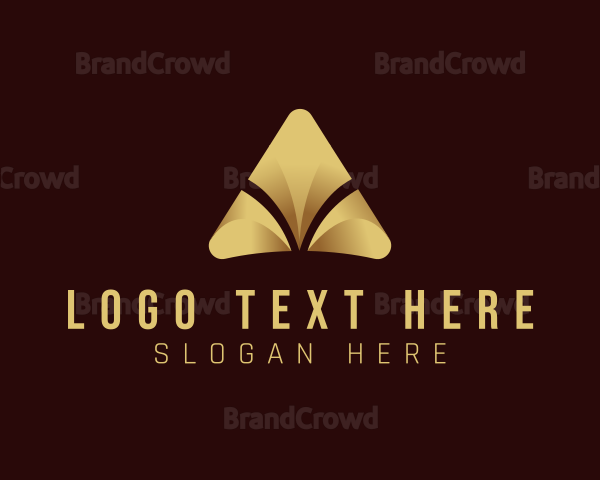 Luxury Pyramid Gold Logo