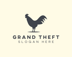 National Animal - Rooster Chicken Fowl logo design