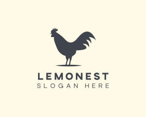 Farm Shop - Rooster Chicken Fowl logo design