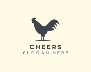 Farmer - Rooster Chicken Fowl logo design