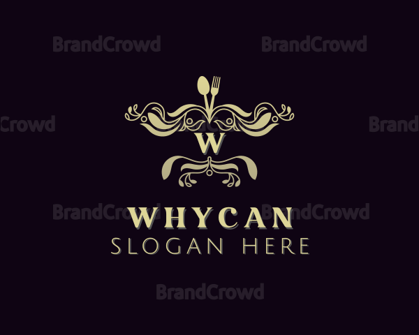 Luxury Restaurant Dining Logo