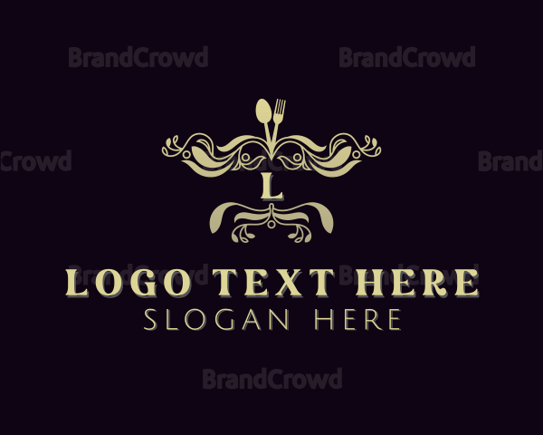 Luxury Restaurant Dining Logo