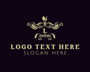 Luxury Restaurant Dining logo design