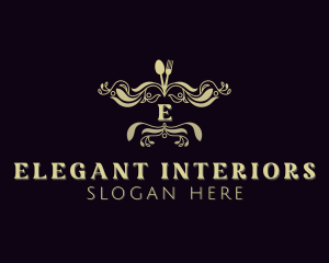 Luxury Restaurant Dining logo design