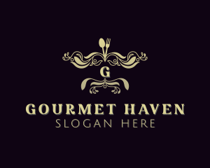 Luxury Restaurant Dining logo design