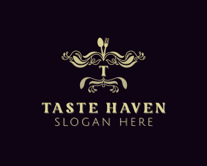 Luxury Restaurant Dining logo design