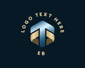 Generic Geometric Letter T Logo