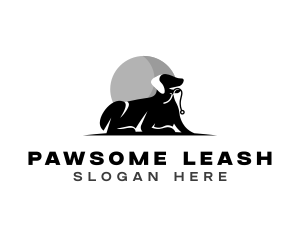 Leash - Dog Leash Training logo design