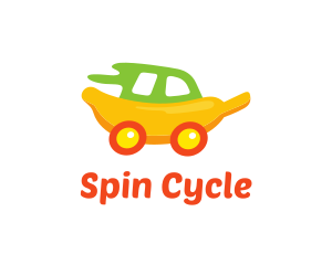 Wheel - Yellow Banana Wheels logo design