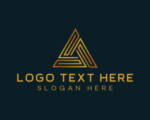 Expensive - Triangle Pyramid Agency logo design