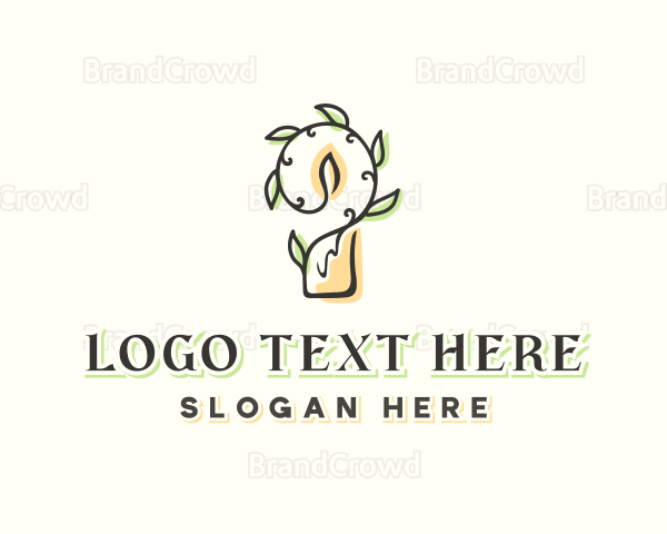 Scented Candle Vines Logo