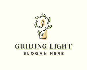 Scented Candle Vines logo design