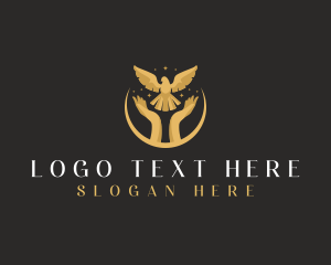 Funeral - Dove Hand Freedom logo design