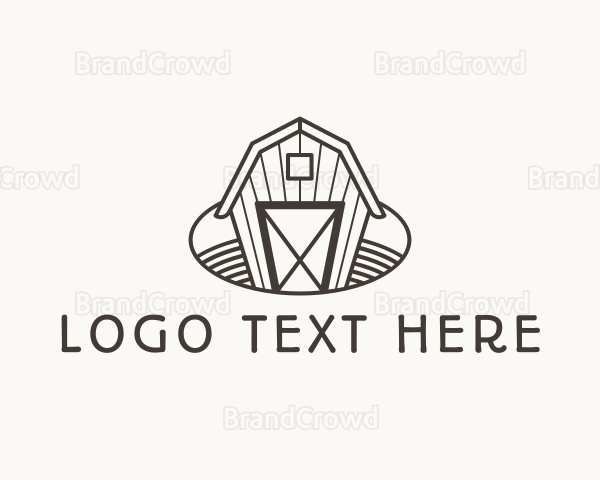 Crop Field Barn Logo