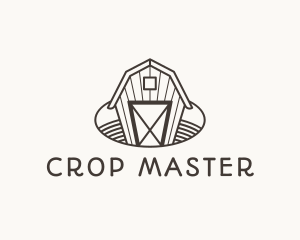 Crop Field Barn logo design