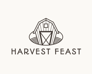 Crop Field Barn logo design