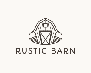 Crop Field Barn logo design