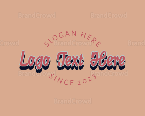 Retro Brand Fashion Logo