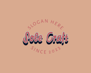 Retro Brand Fashion logo design