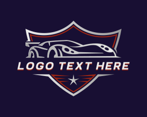 Drive - Racing Super Car logo design