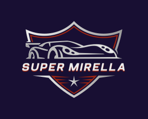 Racing Super Car logo design