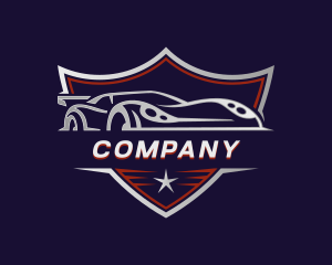 Racer - Racing Super Car logo design