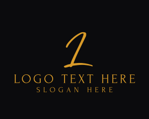 Brush Texture - Beautiful Luxury Studio logo design