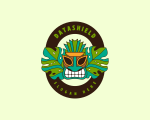 Hawaiian Resort Tiki Logo