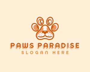 Paw Pet Dog logo design