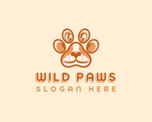 Paw Pet Dog logo design