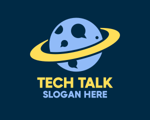 Galactic Planet Talk logo design
