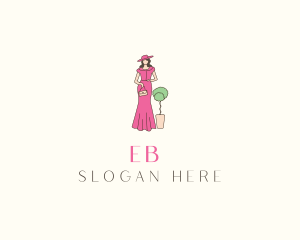 Fashion Show - Couture Fashion Girl logo design