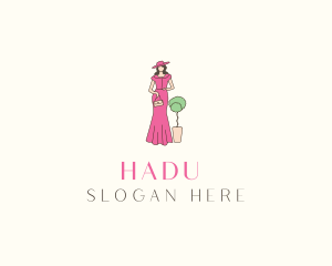 Human - Couture Fashion Girl logo design