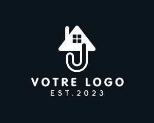 Structure - Real Estate Letter J logo design