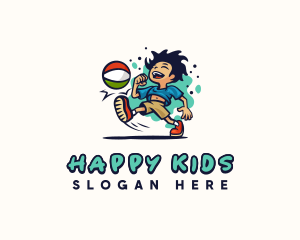 Kid Play Ball logo design