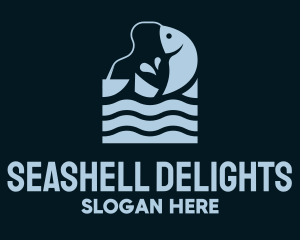 Seafood Fishing Ocean Logo