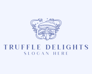 Truffle - Magic Mushroom Farm logo design