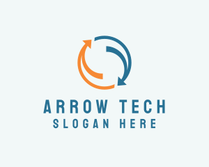 Air Cycle Exchange Arrow  logo design