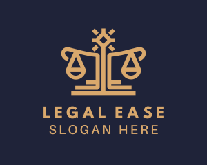 Lawyer - Elegant Lawyer Scale logo design