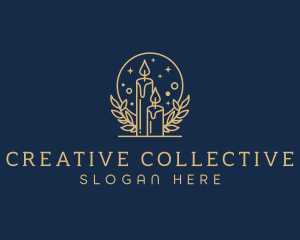 Wellness Candle Wax logo design