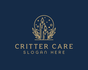 Wellness Candle Wax logo design