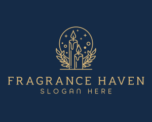 Wellness Candle Wax logo design