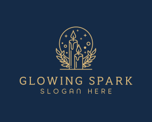 Wellness Candle Wax logo design