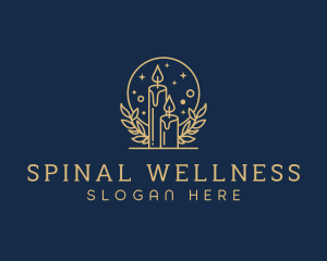 Wellness Candle Wax logo design