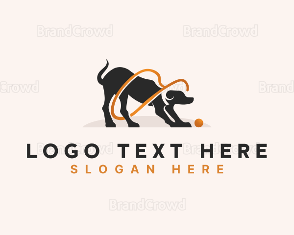 Dog Leash Training Logo