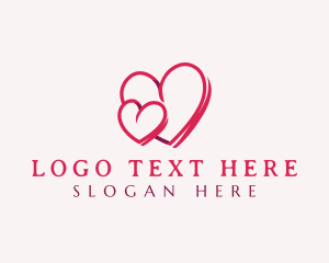 Love - Romantic Heart Love logo design