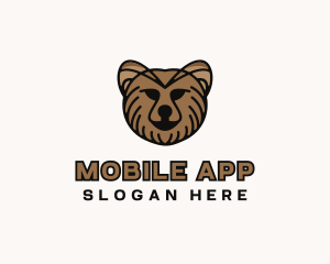 Grizzly Bear Animal Logo