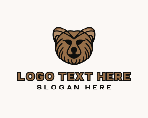 Bear - Grizzly Bear Animal logo design