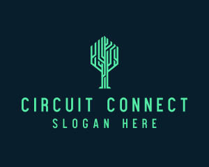 Circuit - Tree Circuit Tech Venture logo design