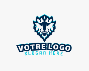 Blue - Feline Beast Esports logo design